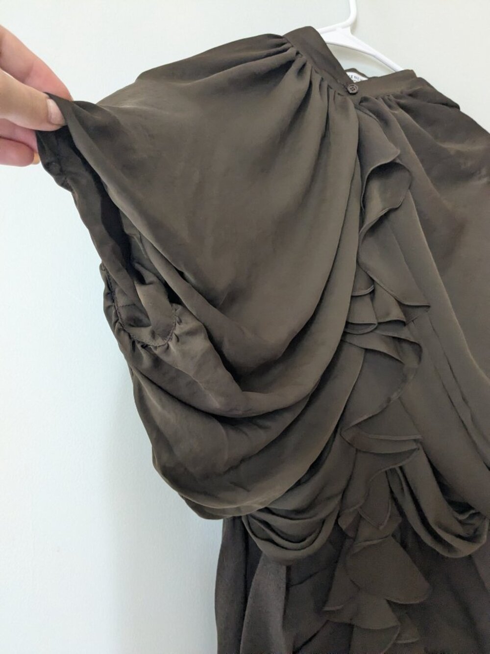 Givenchy Ruched Dress Size 42 - Picture 6 of 11